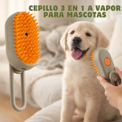 Cepillo Mascota Vapor