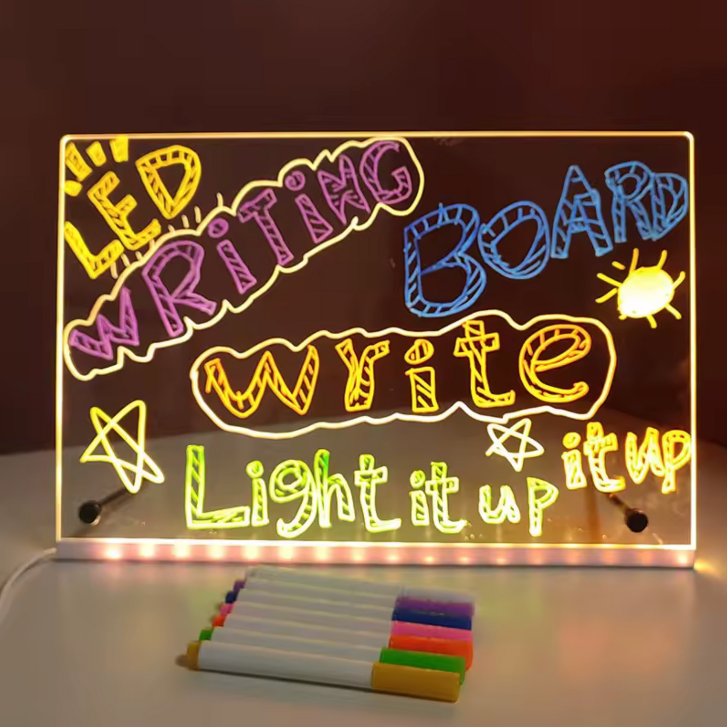Pizarra LED Luminosa